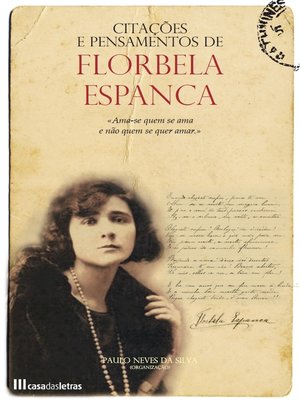 cover image of Citações e Pensamentos de Florbela Espanca